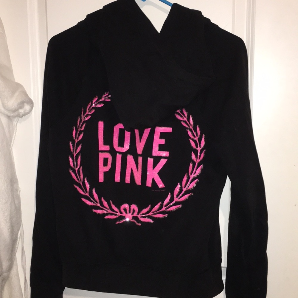 PINK . Victorias Secret  zip up jacket